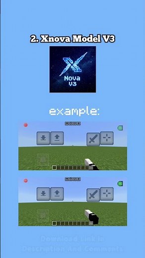 TOP 3 View Model Texture Packs For MCPE/MCBE 1.21+ #minecrafttexturepack #viewmodel
