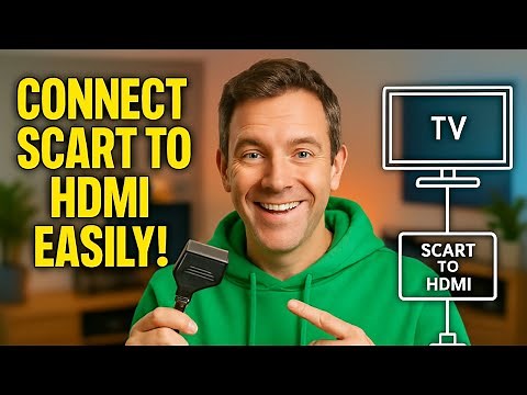 SCART To HDMI Made Super Simple