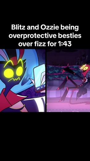Blitz, Ozzie, and Fizz Friendship Moments | Helluva Boss