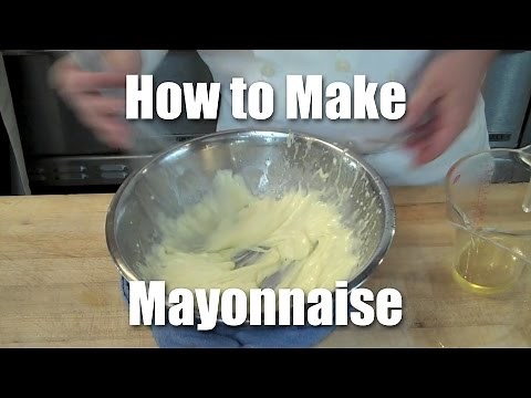 What is Mayonnaise & How to Make It - Recipe