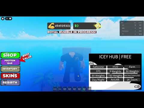 Icey Hub Showcase! Boxing simulator 2 op scripts!