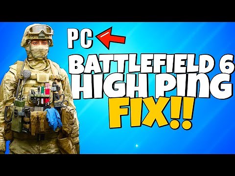 How To Fix Battlefield 6 High PING & Network Lag ON PC | Battlefield 6 Packet Loss ON PC FIX