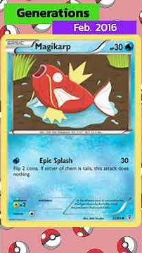All Magikarp Pokemon Cards in 60 seconds | PokedexWiki