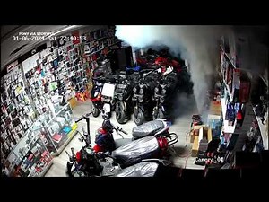 Fire breaks out at e-bike shop after battery explodes