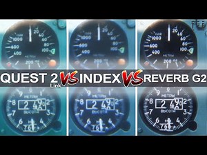 THROUGH THE LENSES - QUEST 2 vs Reverb G2 vs INDEX! 90Hz Quest