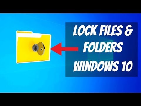 How to Lock a Folder in Windows 10 for Free - Easy and Simple Method!
