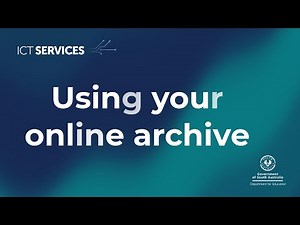 Outlook - Using your online archive