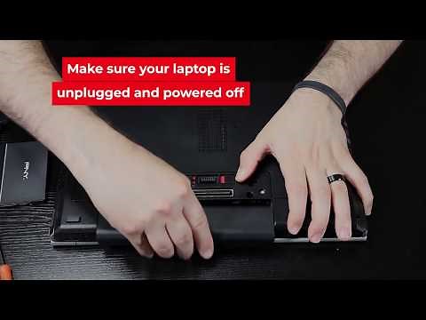 How to install the PNY CS900 2.5" SSD in a laptop