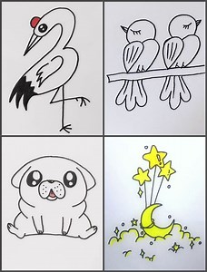 150K views · 5.6K reactions | Learn to Draw Cute Animals in Easy Steps with Clever Tricks! | Simple Drawings | Facebook