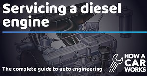 Servicing a diesel engine