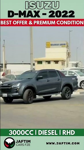 2022 Isuzu D-Max Double Cab Pickup 3.0L DIESEL Gray| Jaftim Review