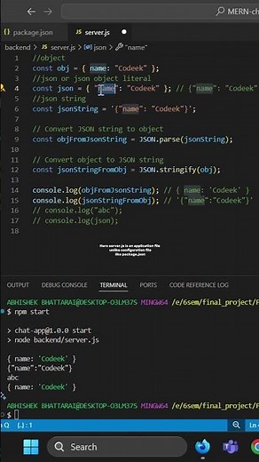 json vs json string explained | Web development