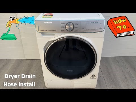 Dryer Drain Hose Installation