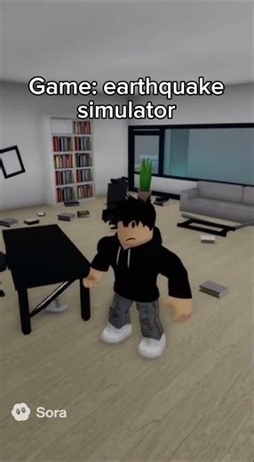 Earthquake simulator #roblox #doors #mm2 #memes