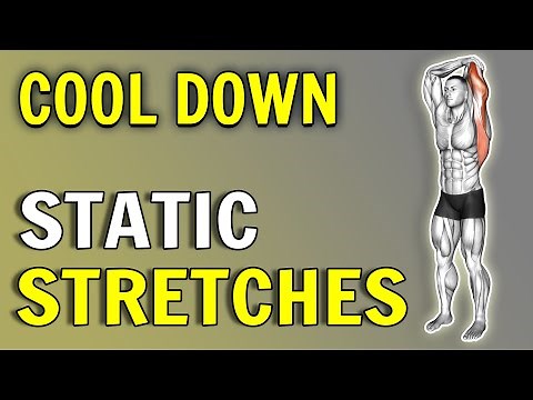 Best Cool Down & Static Stretch Routine After Exercise (How To Stretch Your Body After Workout)
