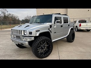 2009 Hummer H2 SUT Luxury Silver Ice Ltd Ed - Supercharged Custom Build