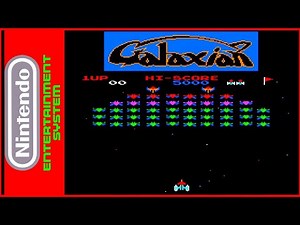 Galaxian (NES) Gameplay – Classic Arcade Shooter | No Commentary | Retro NES