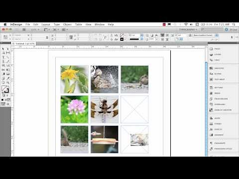 InDesign Multiple Frame Tips