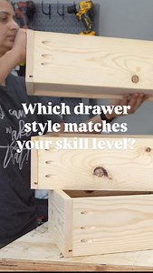 Building drawers seems intimidating? Not anymore! Here’s how to build drawers even if you are a total beginner. Focus on these 3 things: ✅ Accurate Cuts – Measure twice, cut once! Precise cuts help everything fit together. ✅ Alignment – Use a straightedge or clamps to keep things flush so drawers slide smoothly. ✅ Square Corners – Check for 90° angles before the glue dries to avoid wonky drawers! I break it all down into simple, beginner-friendly steps so you can build with confidence—no fancy t