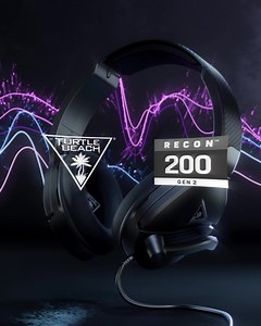 Hear Big. Win Big. Take your game to the next level with the Turtle Beach® Recon 200 Gen 2 powered gaming headset. | Turtle Beach