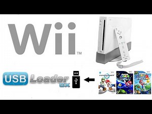 How to install USB loader GX to play free Wii Games