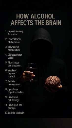 What Alcohol Does to Your Brain (Dark Psychology)