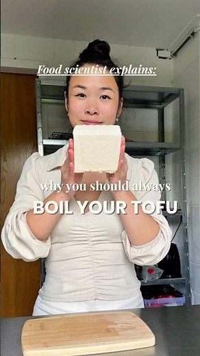 Why You Should Boil Your Tofu | Food Scientist Explains