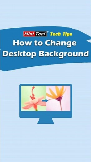 How to Change Desktop Background on Windows 10 and Windows 11? #windowstips #windows #wallpaper
