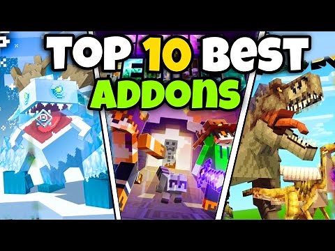 Top 10 BEST Minecraft Bedrock Addons To Make The ULTIMATE World!