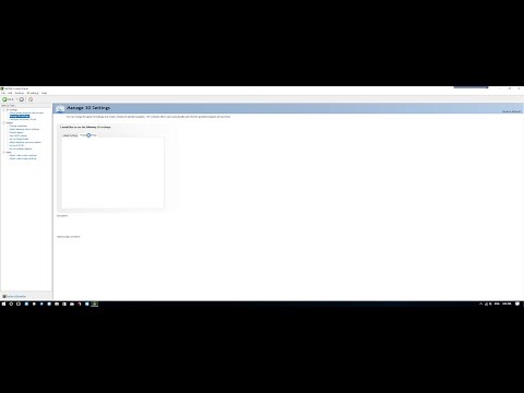 How enable GSYNC with NVIDIA Geforce Drivers and how to disable VSYNC in Game Profiles