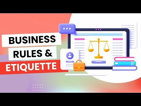 Business Etiquette: 12 Rules For Professionalism In The Office
