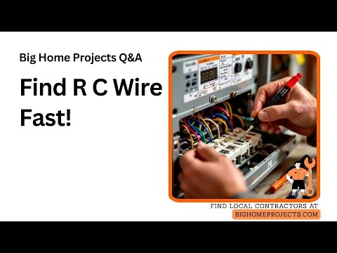 R wire identification and C wire tracing DIY test