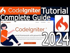How to Install CodeIgniter on Windows 10/11 [2024 Update] Demo CodeIgniter Project | Complete Guide