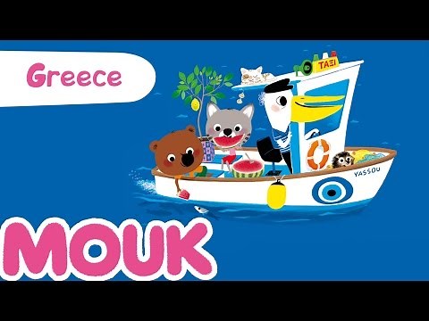 Mouk discovers Greece - 30 minutes compilation HD | Cartoon for kids