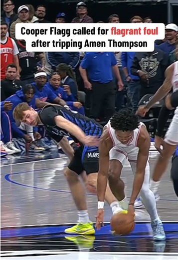 Cooper Flagg's Flagrant Foul Explained During NBA Game