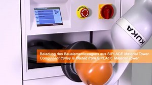 2.4K views | Industrie 4.0 bei ASM: Der KUKA KMR iiwa navigiert autonom im Raum, während der LBR iiwa die stationäre Vorrüstung übernimmt: https://www.kuka.com/de-de/branchen/loesungsdatenbank/2016/12/asm-assembly-systems | KUKA | Facebook