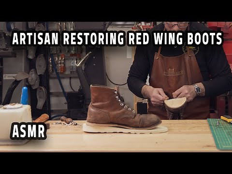 Resoling Red Wing Boots with Vibram Soles | + Boots Cleaning Guide