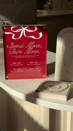 MEJURI on Instagram: "Is there a better feeling than instant gratification? Instant gratification on sale. Get your last minute gifts up to $175 off with a minimal spend at your local Mejuri store now along with waived piercing fees and complimentary jewelry cleanings."