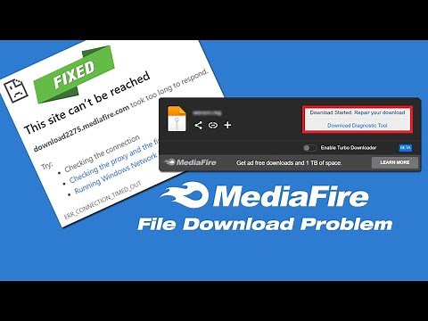 Mediafire File Download Problem Solved | Error Downloading File From Mediafire
