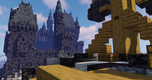 Creepy Blackstone Castle - Minecraft Castle Map