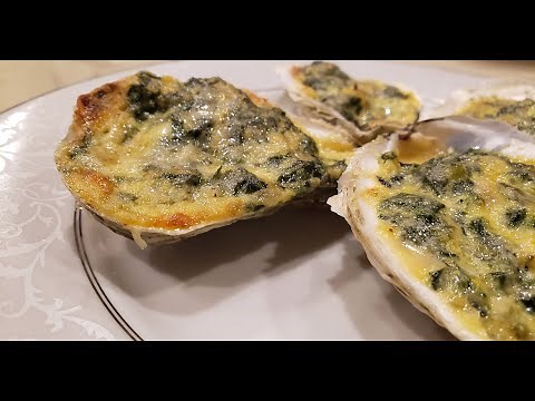 The Absolute BEST Oysters Rockefeller Recipe. hors d'oeuvre or appetizer