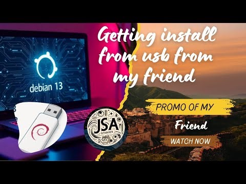 Vlog Day 7: Linux Debian Install, USB Bootable Setup & The JSA Studio Promo!