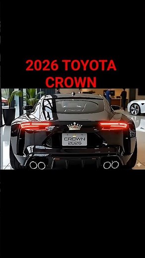 2026年トヨタ新型クラウンがヤバすぎる！ラグジュアリーセダン完全刷新