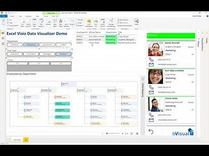 Excel Visio Data Visualizer in Power BI