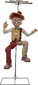 Spirit Halloween 7.7 Ft Bobby Strings Animatronic | Decorations | Animated | Halloween Décor