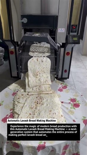 Automatic Lavash Bread Making Machine | Smart Flatbread Baking Technology 2025