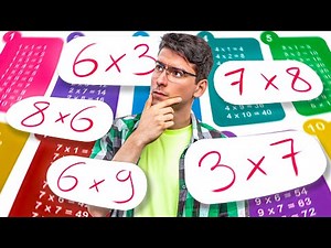 TABLES de MULTIPLICATION : Comment les Mémoriser ( FACILE et RAPIDE )