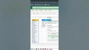 Count Unique Values in Excel