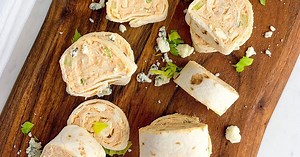 Buffalo Chicken Pinwheels