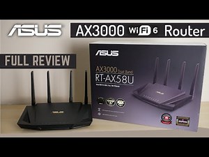 AFFORDABLE 🔥 FAST WiFi 6 Router - ASUS AX3000/RT-AX58U